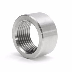 Round Sensor Nut Thread Stainless Steel Exhaust Pipe Base O2 Oxygen Sensor Nut