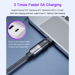 60W/100W Type-C Charging Cable C to C PP Braided Wire Support PD QC FCP Charging Protocol For Smartphone Tablet Laptop