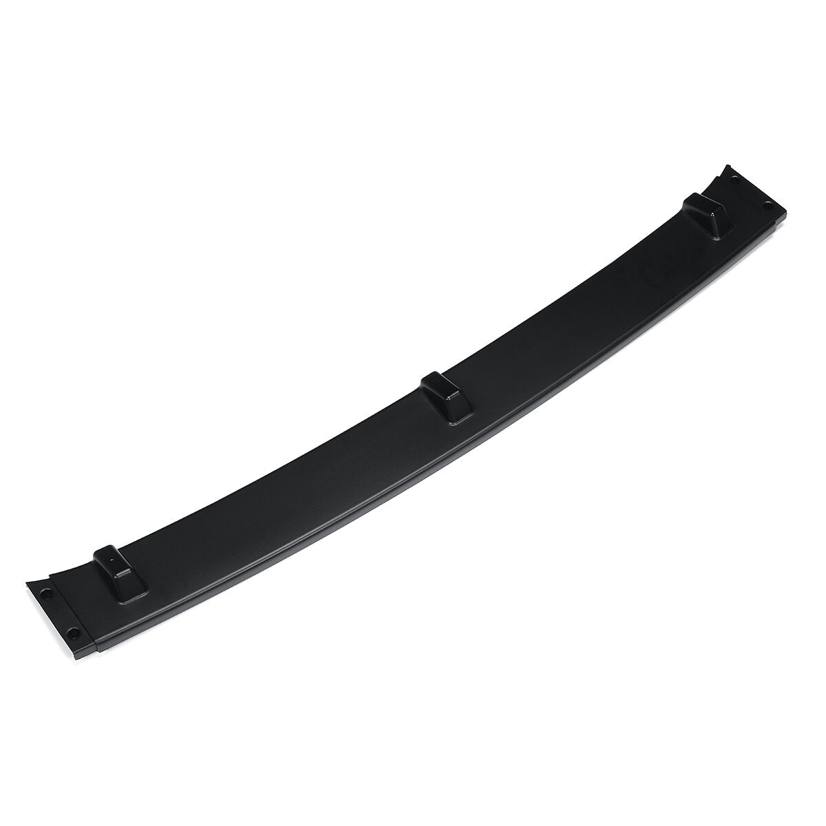 3pcs Front Bumper Chin Lip Body Kit Spoiler Splitter Trim Matte Black