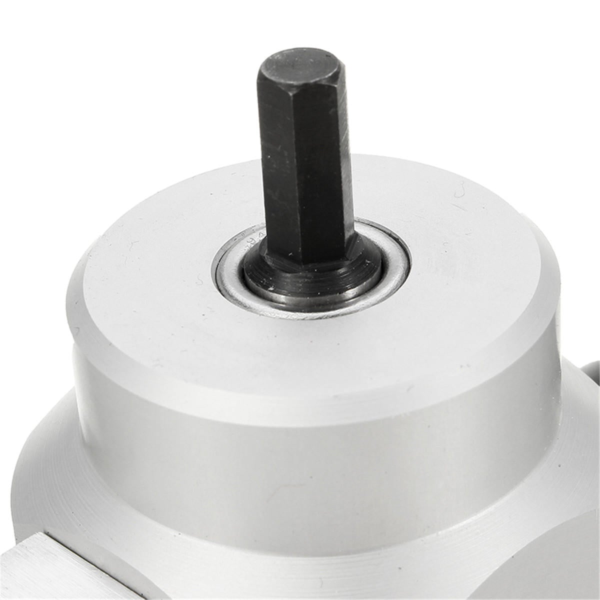 Double Head YT-180A Wood Sheet Metal Nibbler Cutter Power Drill Attachment Holder Tool