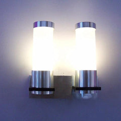 Modern 2W Dual Head Warm White LED Wall Light Sconce Hallway Hotel Lamp 85V-265V