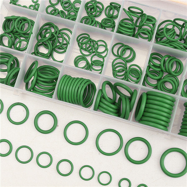 R22/R134a Air Conditioning O-Ring Rubber Ring Waterproof Washer 270Pcs