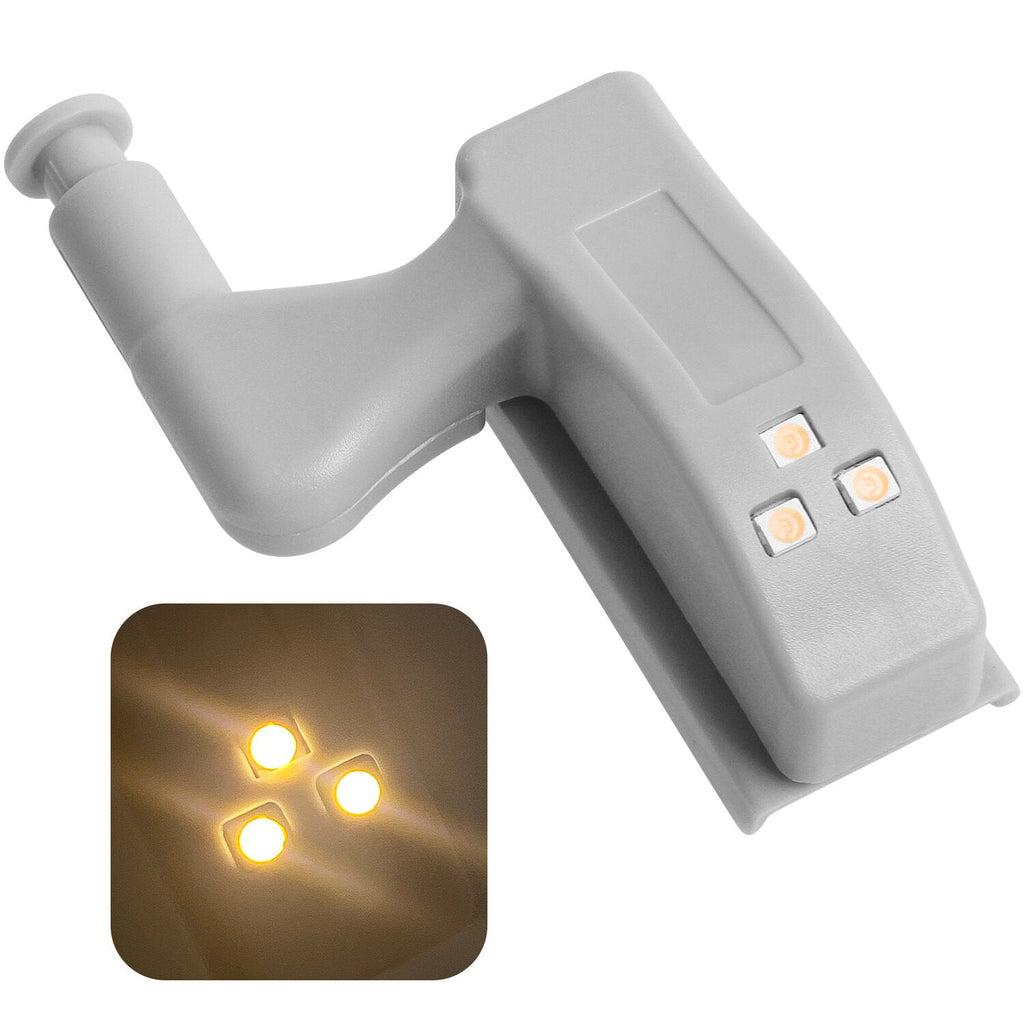 LED Cabinet Light Smart Touch Induction Inner Hinge Lamp Sensor Lights for Bedroom Wardrobe Kitchen Closet Night Lights