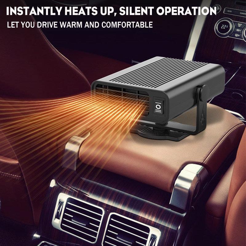 360 Electric Car Heater DC Heating Fan Defroster Demister Vehicle Fan