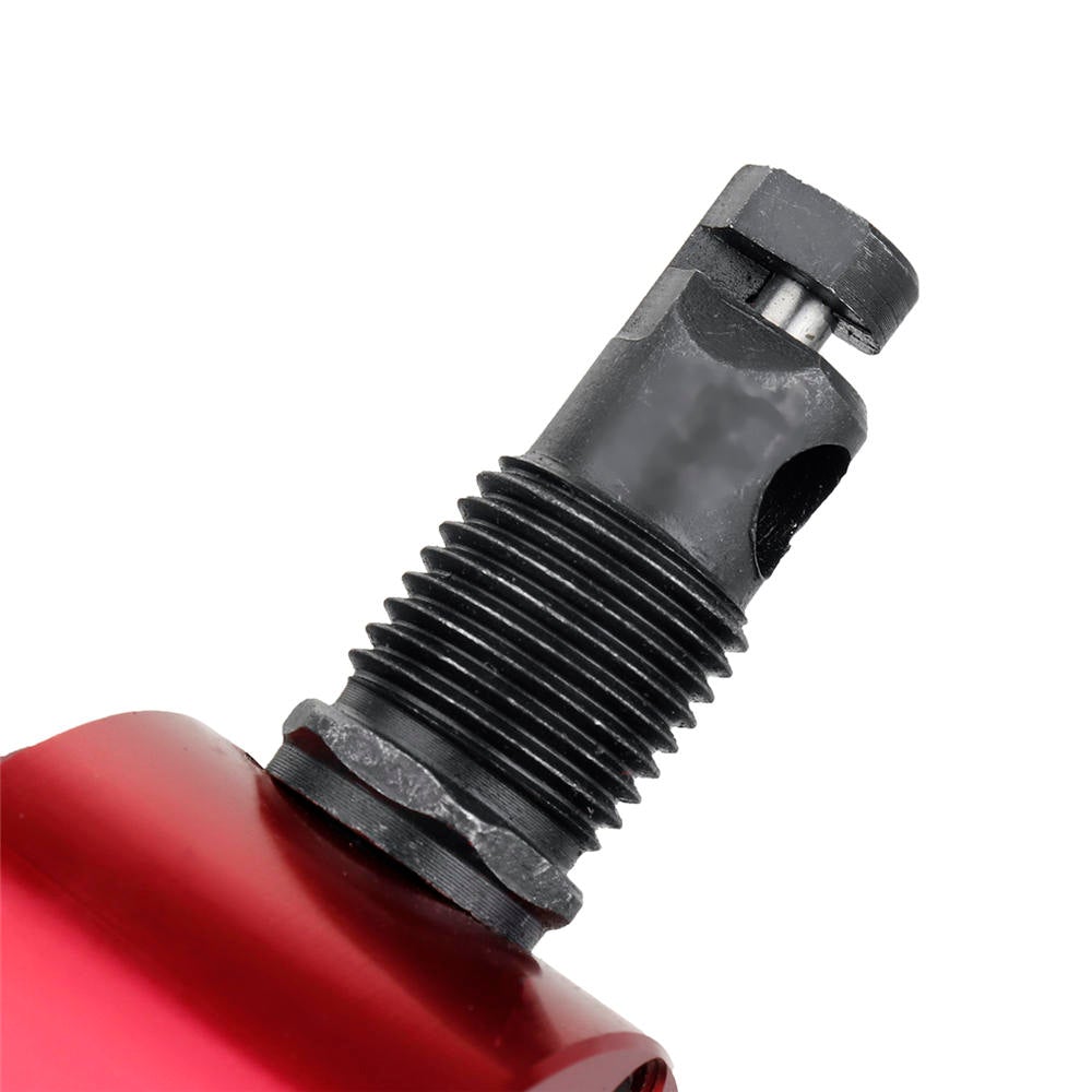 Red Double Head Sheet Metal Nibbler Cutter Drill Attachment Metal Sheet Cutter for Electric Drill