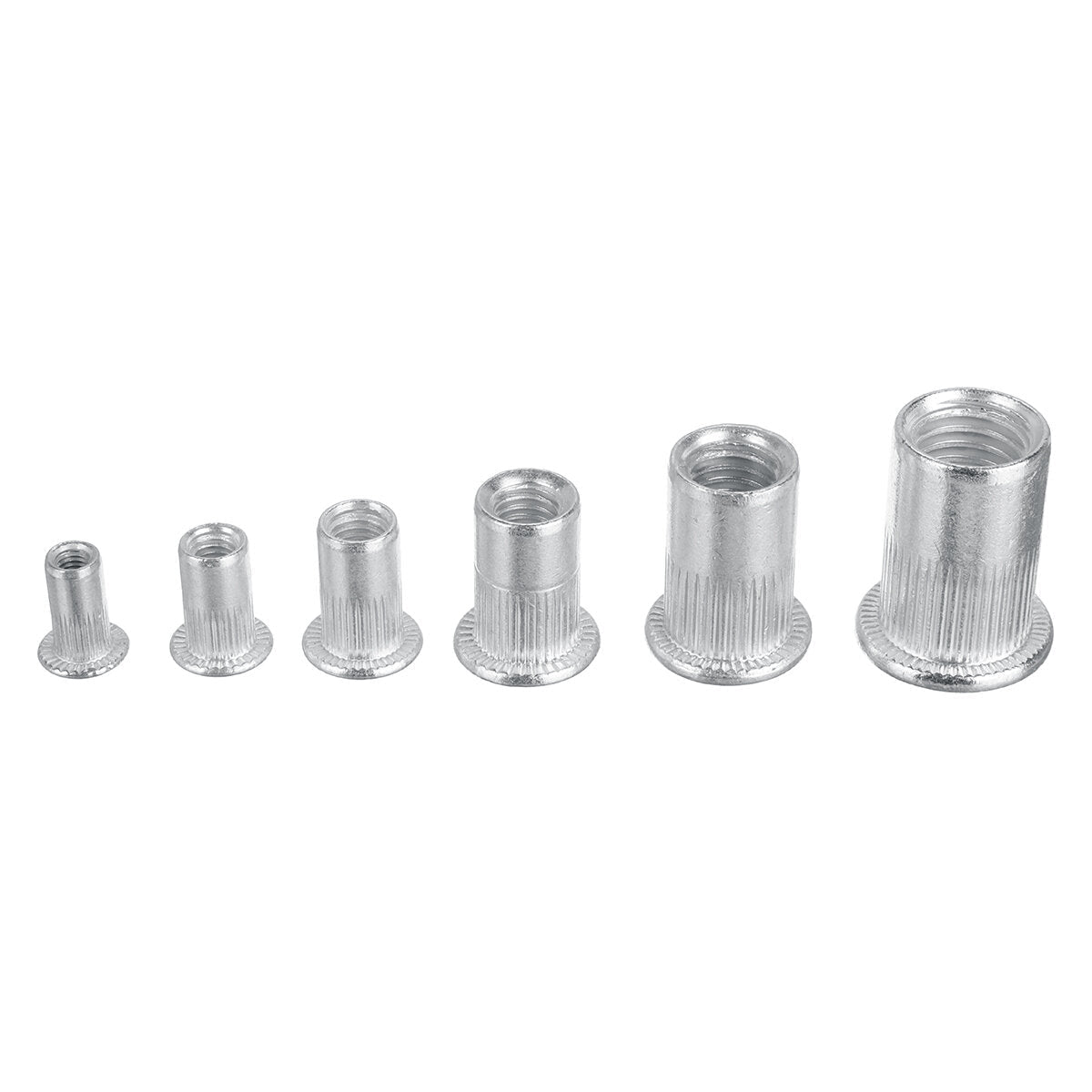 190Pcs M3-M10 Rivnut Riveter Rivet Nut Nutserts Guns Riveting Assortment Tool Kit Nutsert
