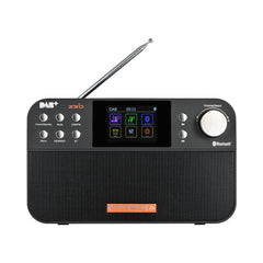 Portable Digital DAB Radio FM Bluetooth Stereo RDS Multi-band Speaker with LCD Display
