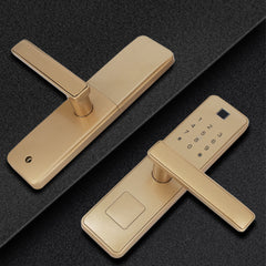 Bio-metric Fingerprint Intelligent Lock No Wiring Waterproof Security Smart Card Digital Code Electronic Door Lock For Home Security Mortise Lock