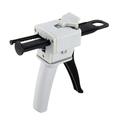 50ml/75ml AB Glue Applicator Dispenser Impression Mixing Dispensing Handle Spread Applicator Glue Nozzles Cartridge for 10:1 Glue Mixing Tube