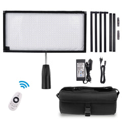 Flexible LED Video Light Protable CRI 90 5500K 448pcs LEDs with 2.4G Remote Control for Photography Shooting
