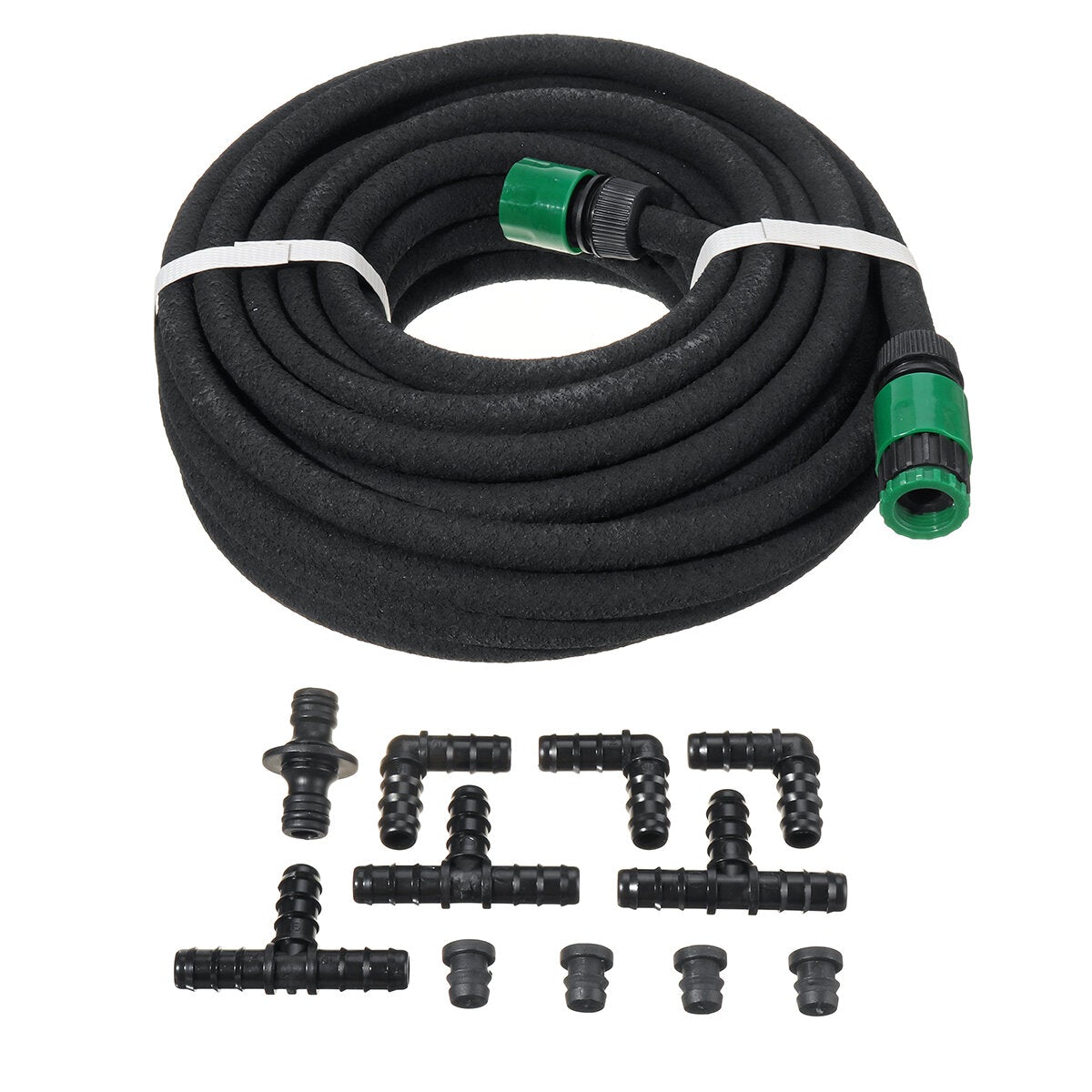15M Irrigation Hose Water Irrigation System Drip Irrigation Pipe Watering Sprinkler Home Garden Micro Drip