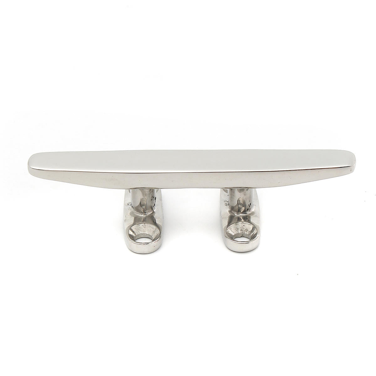 4/5/6/8 Inch 316 Stainless Steel 4 Hole Low Flat Cleat For Deck Rope Tie Decorative Hardware