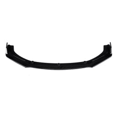 3Pcs Front Bumper Lip Spoiler Chin Splitters Glossy Black