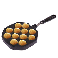Grill Pan 16 Holes Octopus Maker Stove Cooking Plate for Kitchen