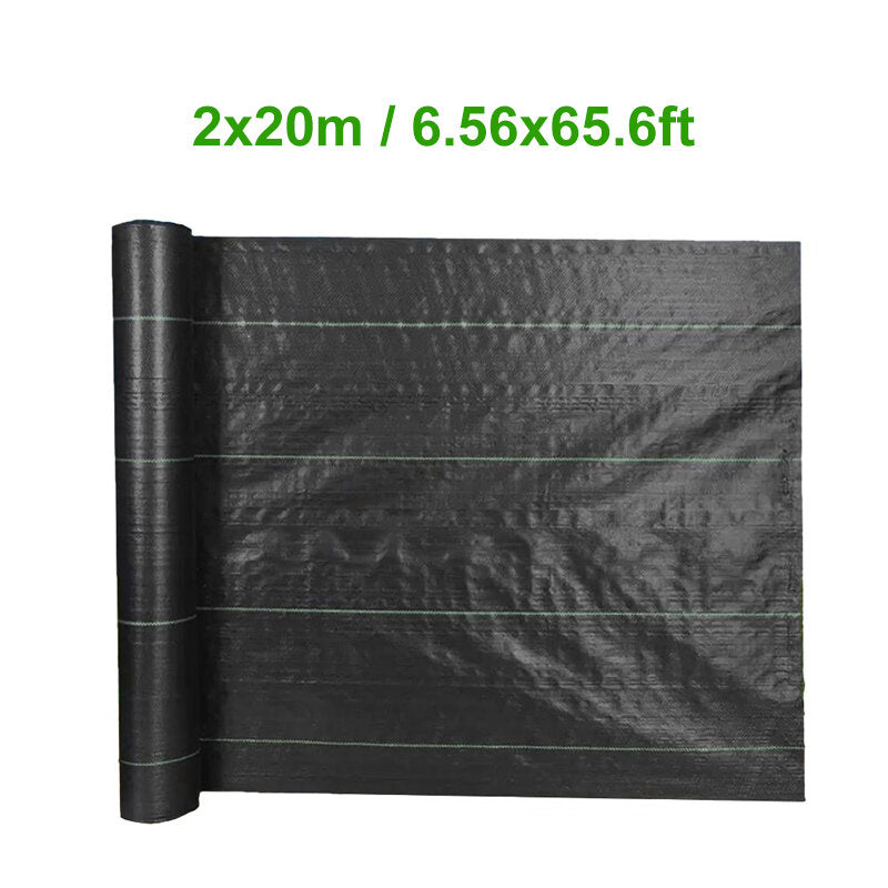Weed Control Fabric Barrier Landscape Blocker Earthmat Ground Cover