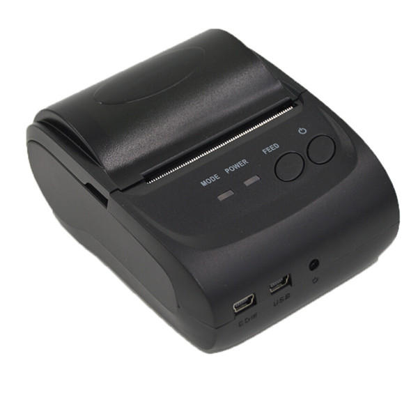 58mm Bluetooth Wireless Thermal Receipt Printer Support Windows Android IOS Mobile