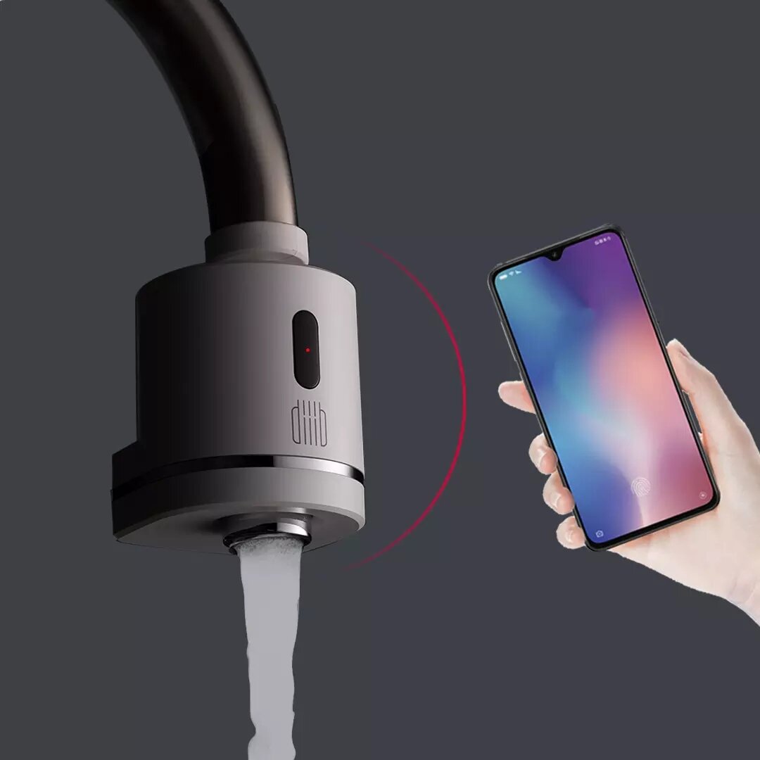 Automatic Sense Infrared Unplugged Induction Touchless Water Saver Device For Kitchen Bathroom Sink Faucet