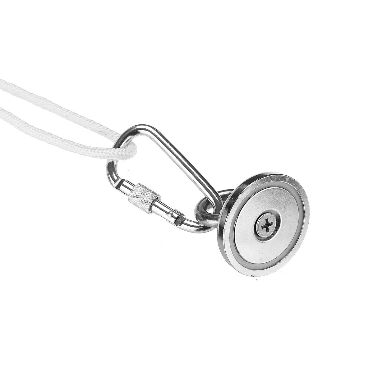80-250KG Neodymium Recovery Magnet with 10M 6mm Diameter Rope Hunting Diving Fishing Recovery Magnet