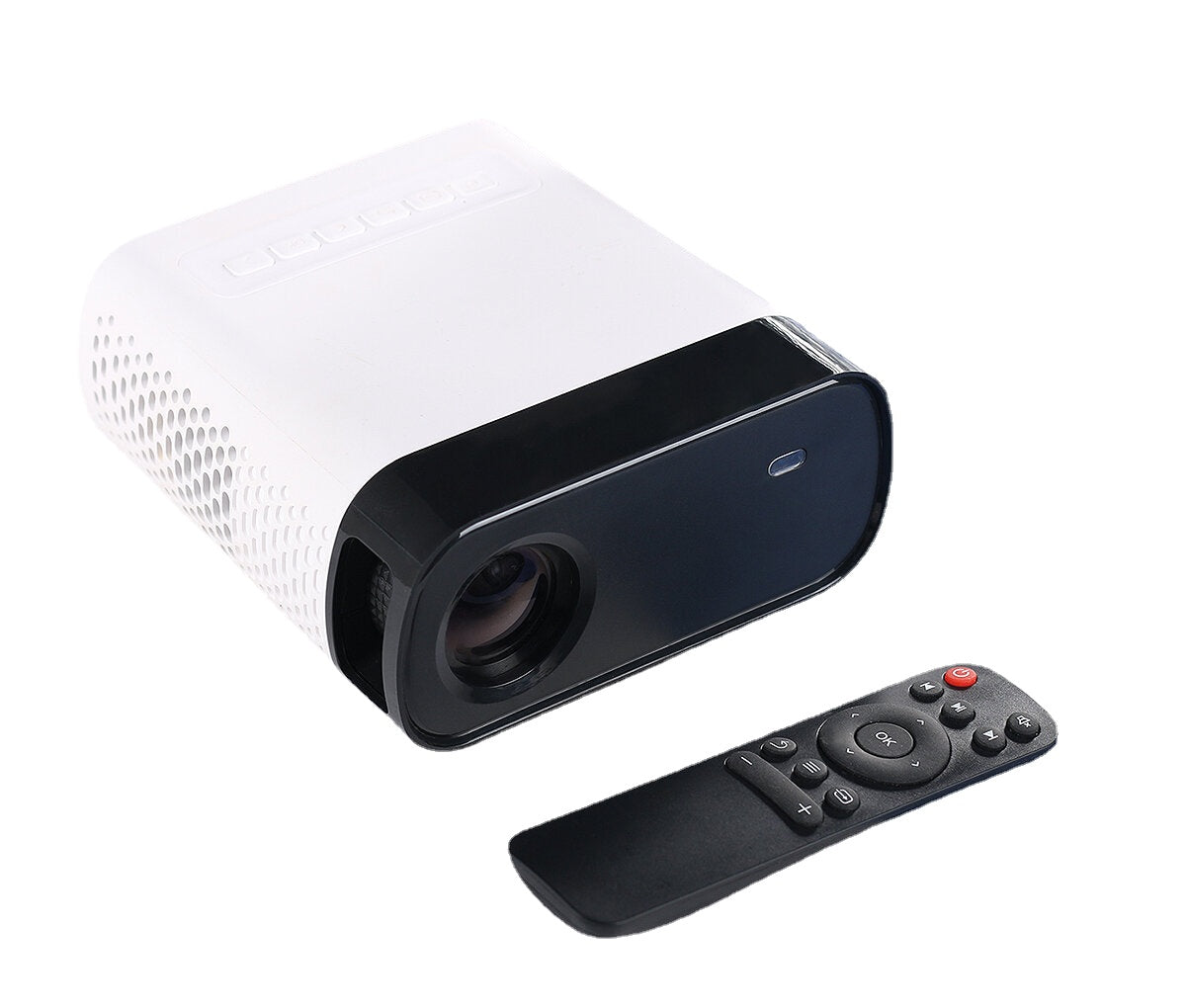 Mini LED Projector Built-in Battery Home Pico Projector Suit for Power Bank Outdoor Movie AV/SD/USB/HDMI