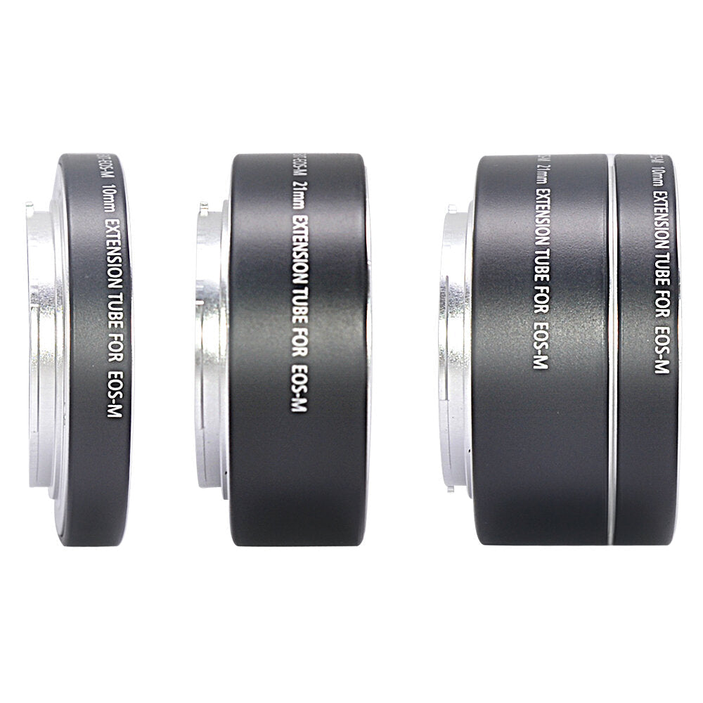 10mm 21mm Auto Focus Macro Extension Tube Ring 10mm 16mm 21mm for Canon EF-M Monut EOS M M1 M6 M2 M3 M5 M50 M100 M200