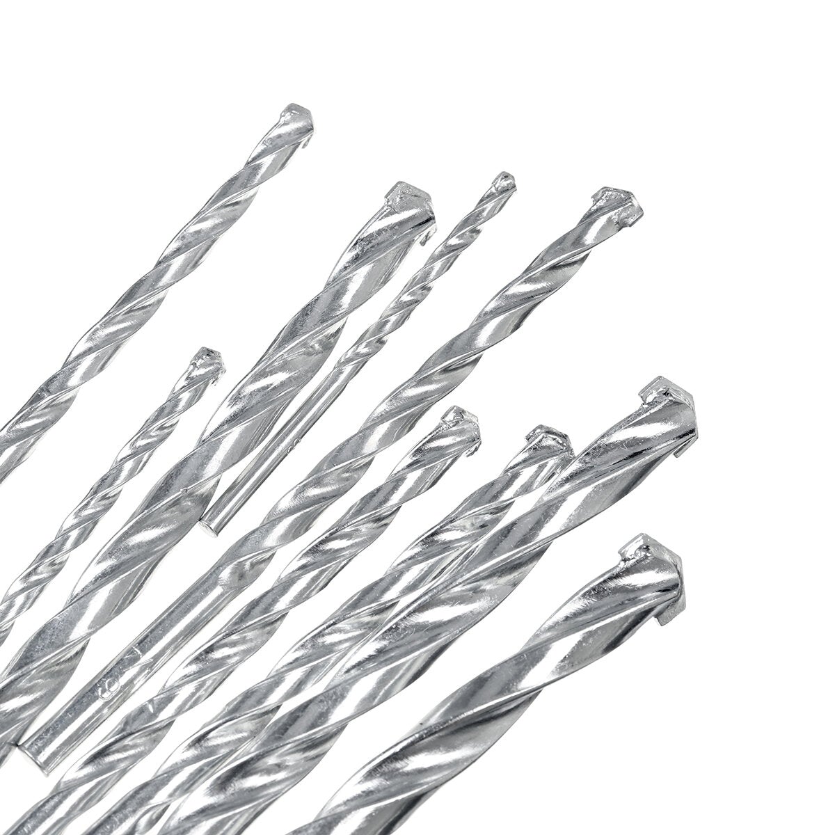 60Pcs Drill Bit Titanium Coated Metal HSS Twist Steel Brick Set Tools