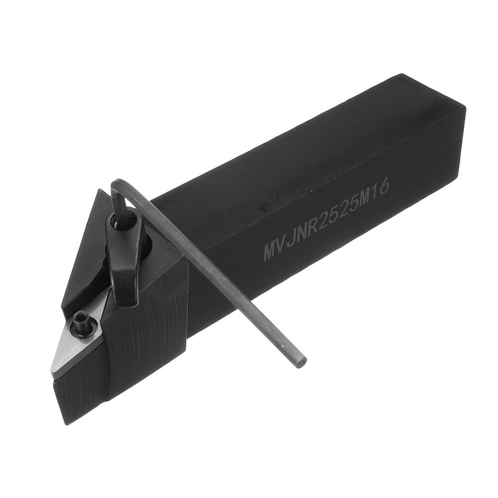 25 x150mm 93 Degree Lathe External Turning Tool Holder with VNMG1604 Carbide Insert