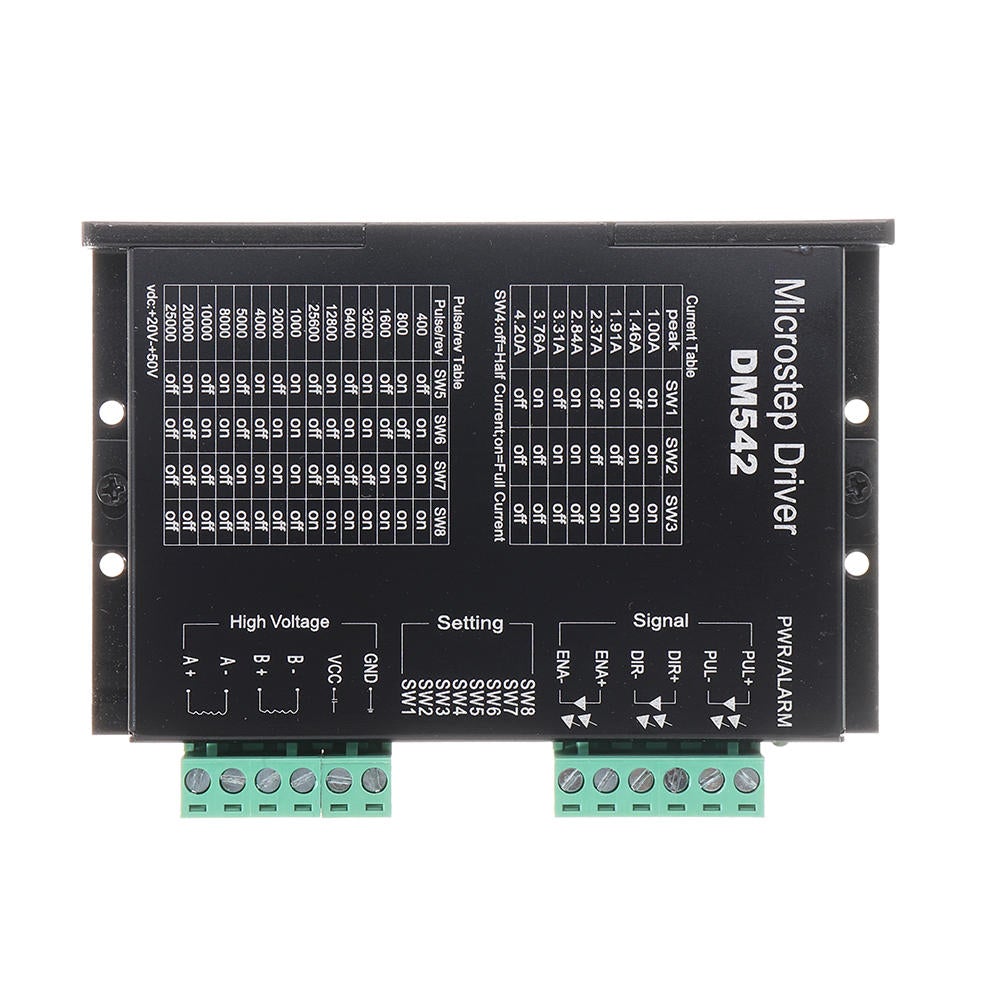 Digital Stepper Motor Driver 4.2A DC9-42V For Nema 17/23/34 Stepper Motor CNC Engraving Machine