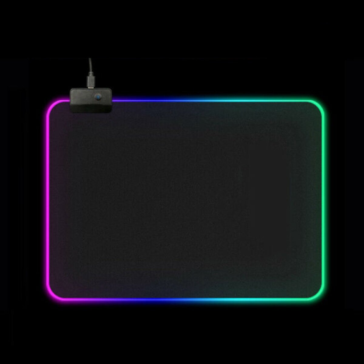 RGB Large Mouse Pad LED Gaming Mouse Pad Gamer Mousepad LED Light Illuminated USB Wired Colorful Luminous Non-Slip Mouse Mice