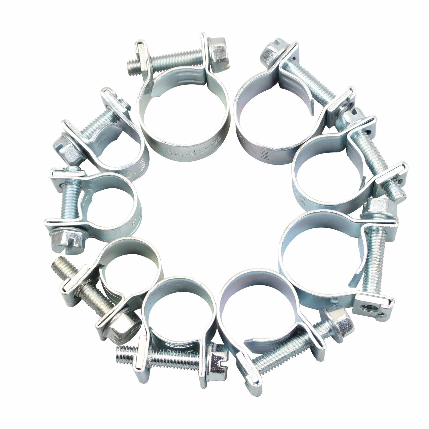 135Pcs Hose Clamps Clips For Silicone Turbo Pipe Hose Coupler Fastener Pipe Clip Assortment Kit