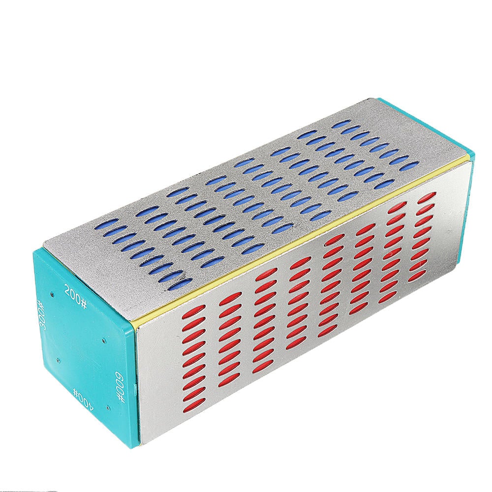 Four Side Knife Sharpener Cutter Sharpen Stone Corundum Whetstone Grindstone 200/300/400/600 Grit