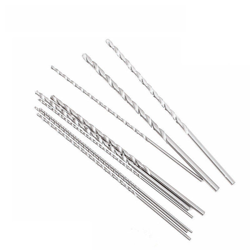 Mini Micro Twist Drill 2-10mm HSS Hand Spiral Pin Vise Straight Shank Drill Bit