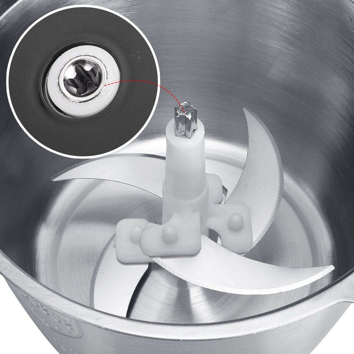 3L 800W Electric Meat Grinder Blender Mincer Mixer Food Processor Machine
