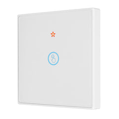 Smart WIFI Crystal Glass Panel Switch Light Touch Screen Wall Decoration 1/2 Gang
