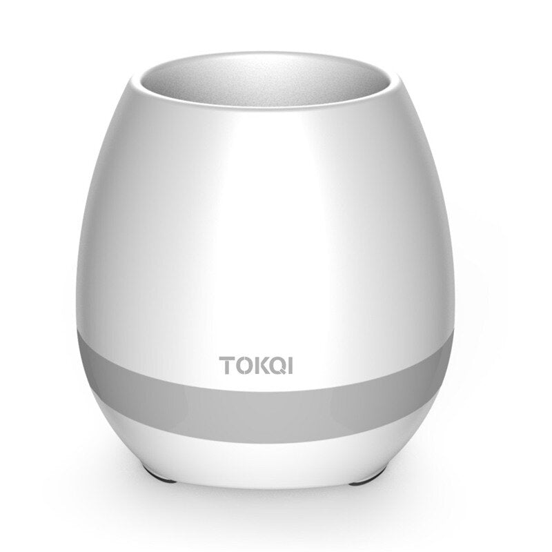 Bluetooth Music Flower Pot Electrostatic Induction Night Light Flower Pot