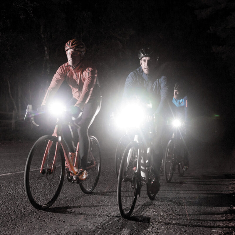 Aluminum Alloy Bike Light USB Charging Waterproof Compact High Brightness Bike Headlight