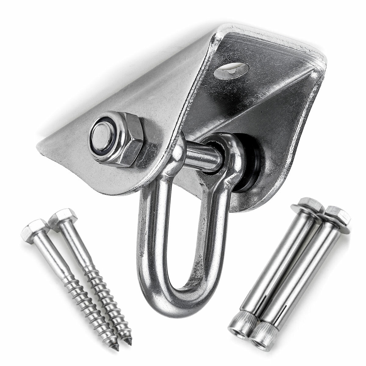 3-Types 180/360 Heavy Duty Swivel Hangers Stainless Steel Swing Hooks For Yoga Hammock