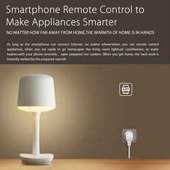 Smart Wifi Socket EU Plug Outlet Works With Google Home Alexa Voice Control For Tuya 2200W DS-201 10A