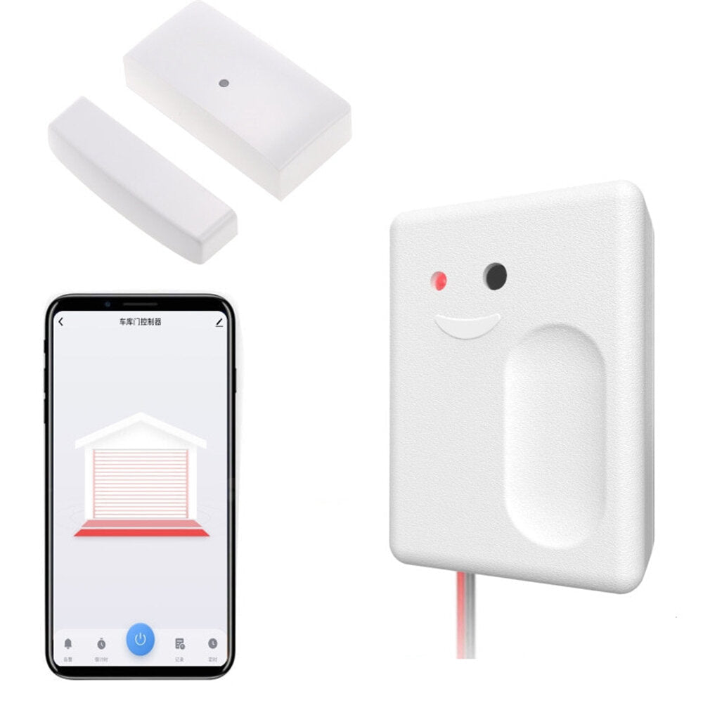 Smart Garage Door Switch Wifi Garage Door Controller Work with Google Home Amazon Alexa