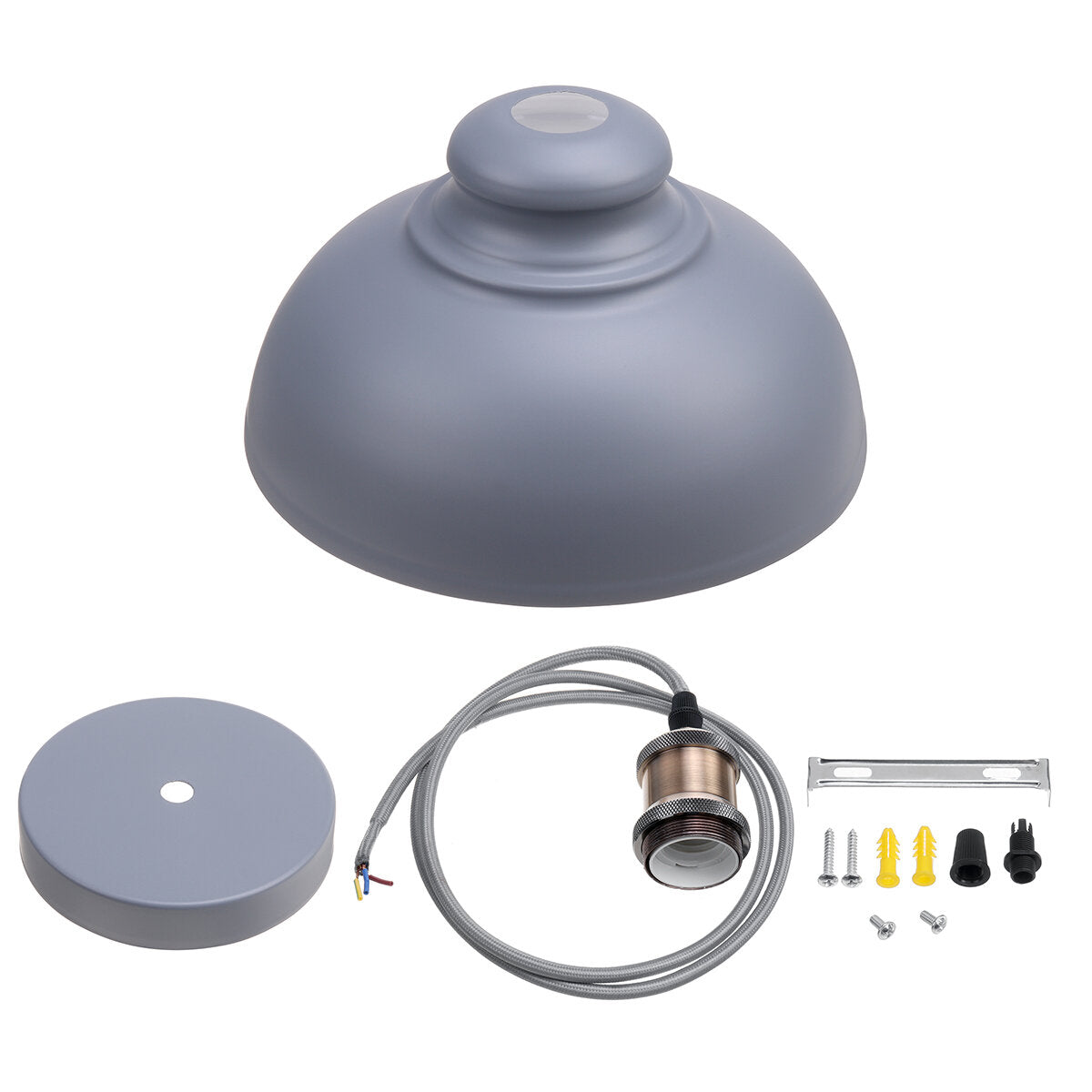 Metal Pendant Lampshade Ceiling Light Shade Modern Industrial Kitchen Bar Table Chandelier