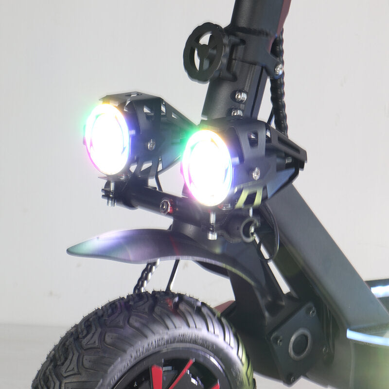 1 Pair Electric Scooter Light with Double Headlights High Brightness Night light Electric Scooter Accessories For ESWING ESM8