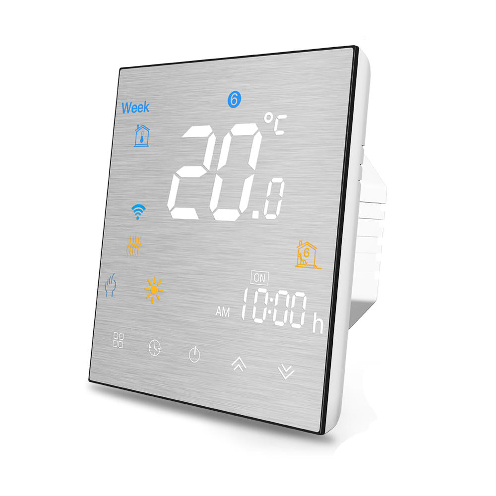WiFi Smart Thermostat Temperature Controller for Water/Electric Floor Heating Water/Gas Boiler Works with Alexa Google Home
