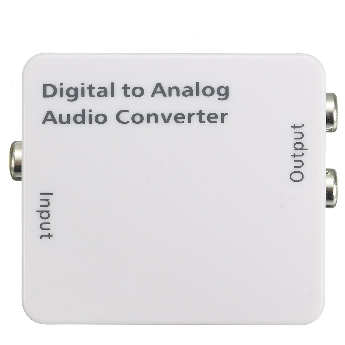 Optical Digital Coaxial Toslink Signal To Analog Audio Converter Adapter DC 5V
