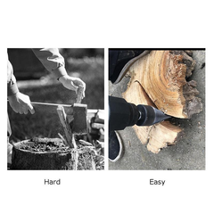 32-45mm Kindling Firewood Splitter Drill Bit Split Wood for Electric Hammer