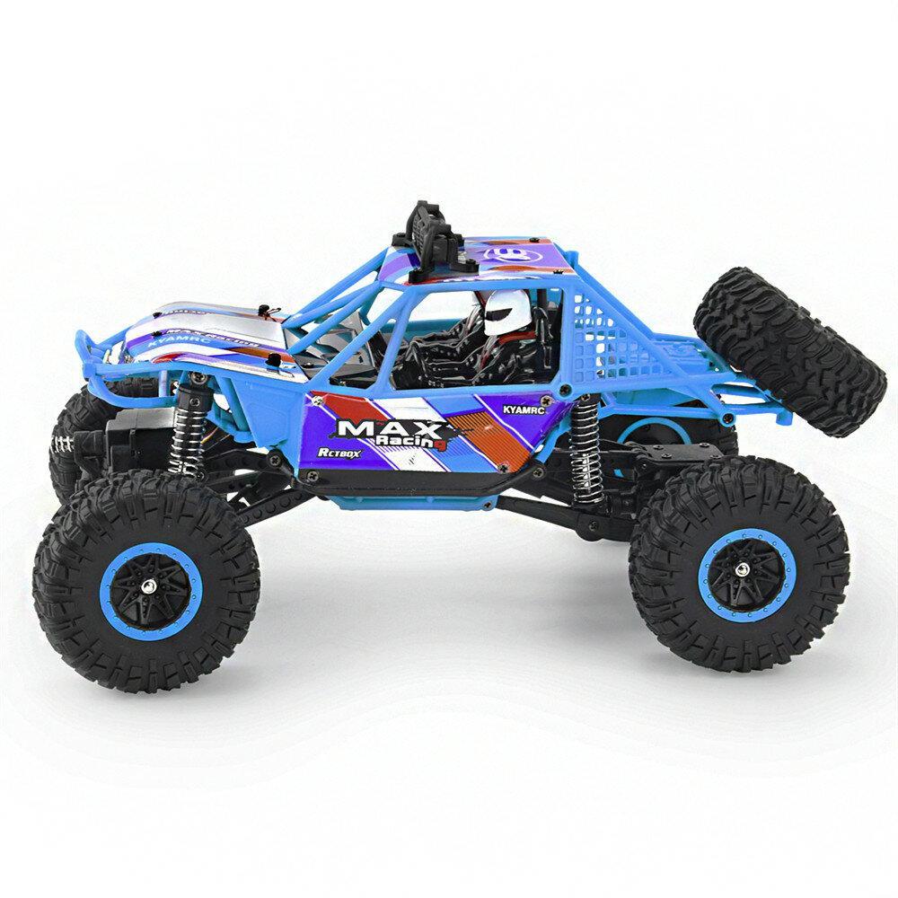 RTR 2.4G 4WD RC Car Full Proportional LED Light Vehicles Climbing Truck Models