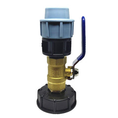 Ton Barrel Connector Garden Tap Thread Fitting Tool Tank Adapter Brass Valve Acid and Alkali Resistant