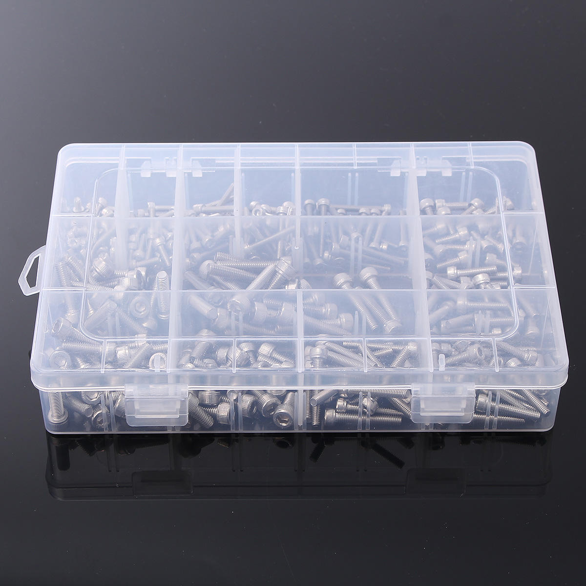 M3SSH2 M3/M4/M5 A2 Stainless Steel Hex Allen Socket Cap Screws Bolts Assorted Kit 270Pcs