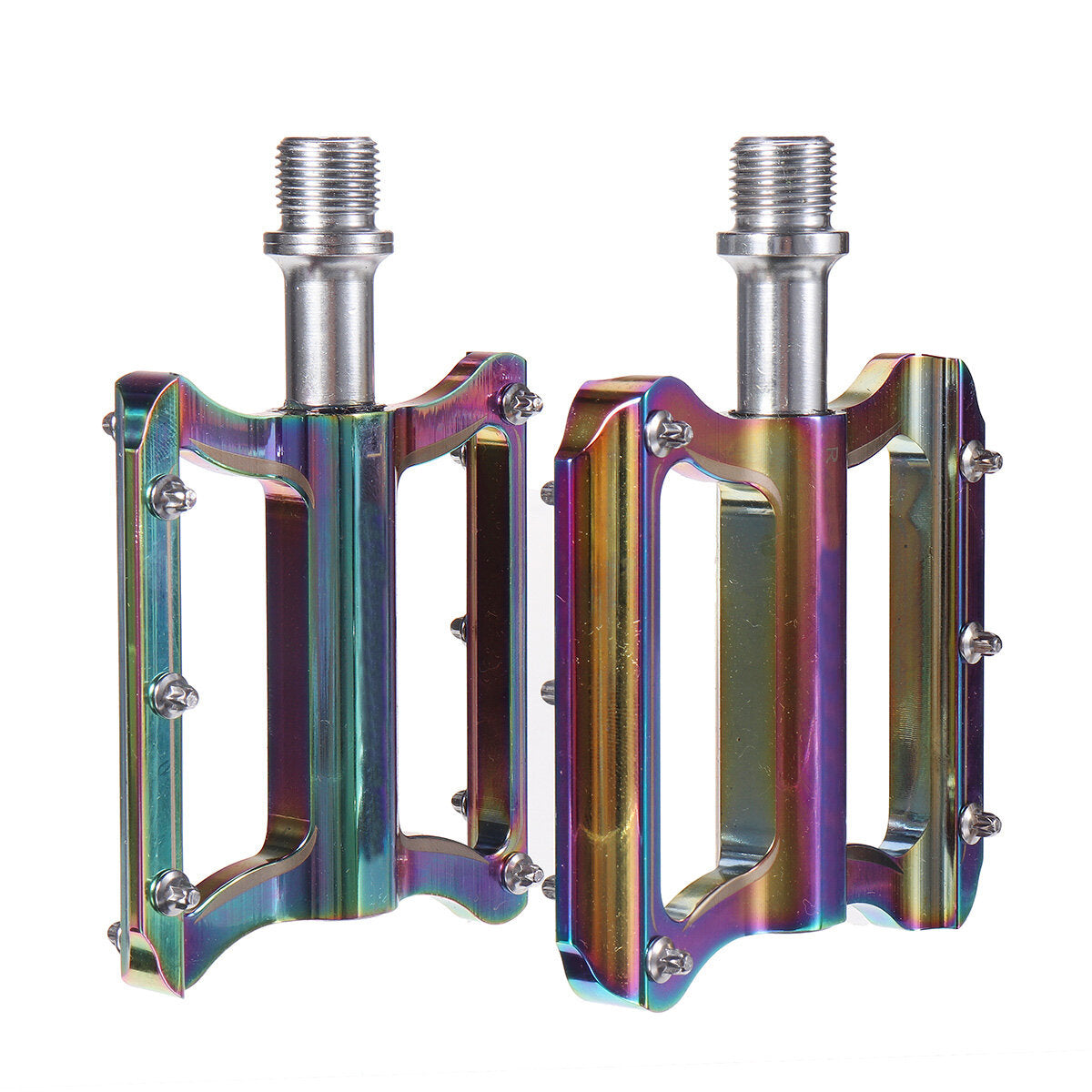 Bike Pedals Anti-slip Mountain Road Platform Aluminum Alloy Flat 1 Pair