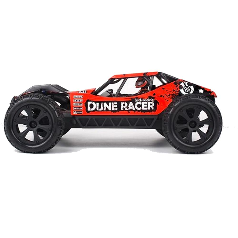 2.4G 4WD 75km/h Brushless RC Car Off-road Vehicle Toys Random Color without Charger