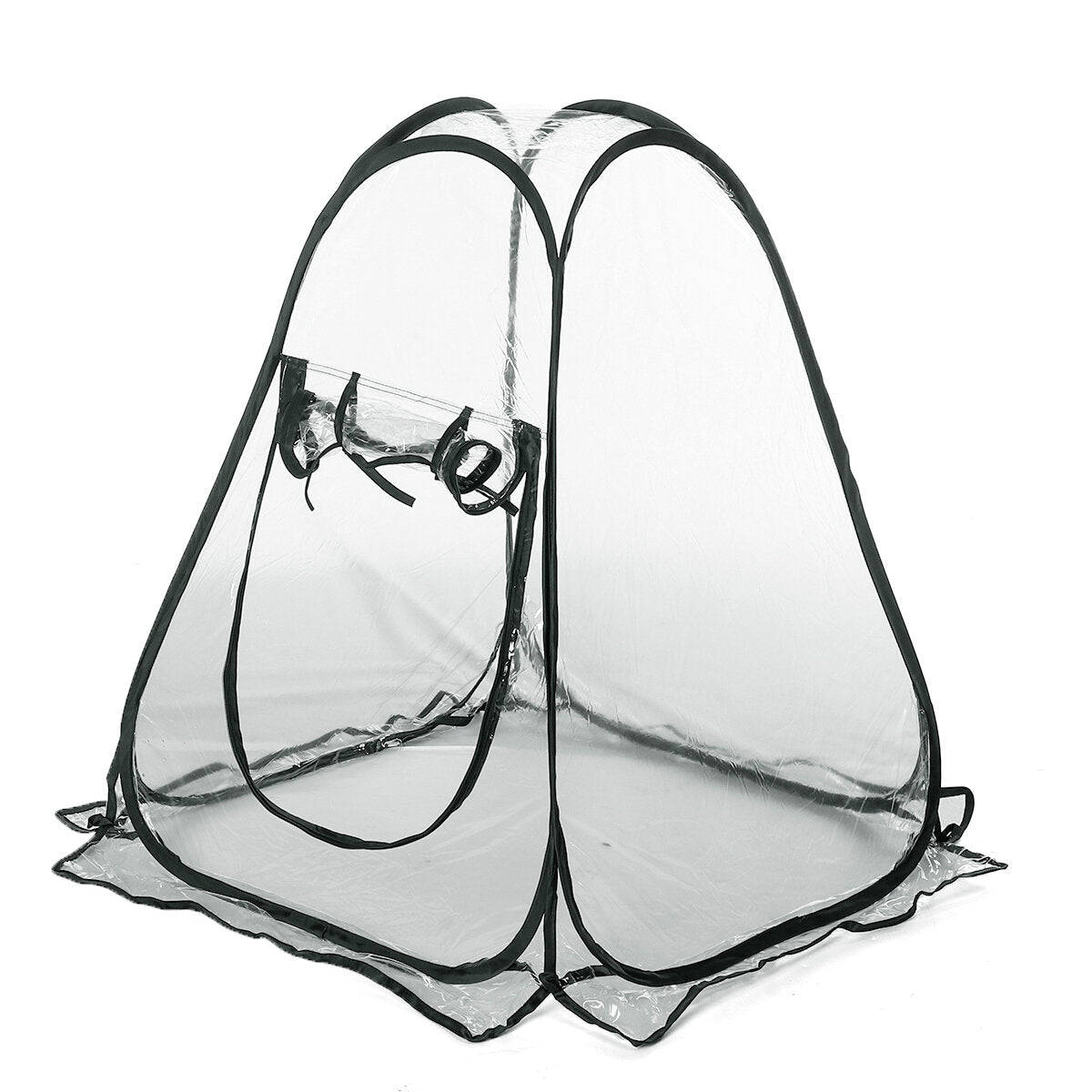 PVC Warm Garden Folding Mini Greenhouse Plants Cover Waterproof Plants Protector 31.20x27.30inch
