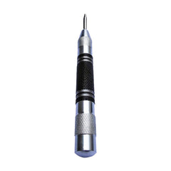 Automatic Center Pin Spring Loaded Mark Punch Tool Wood Indentation Woodworking Bit